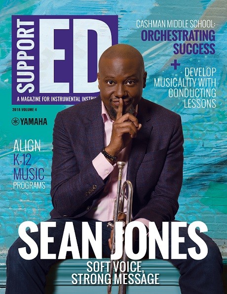 SupportED magazine with Sean Jones on cover