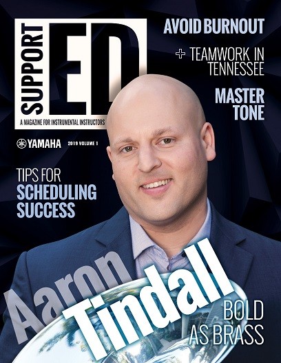 2019v1 SupportED cover with Aaron Tindall