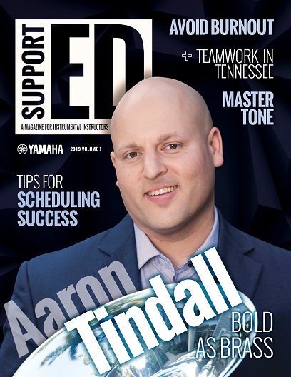 SupportED 2019v1 cover with Aaron Tindall