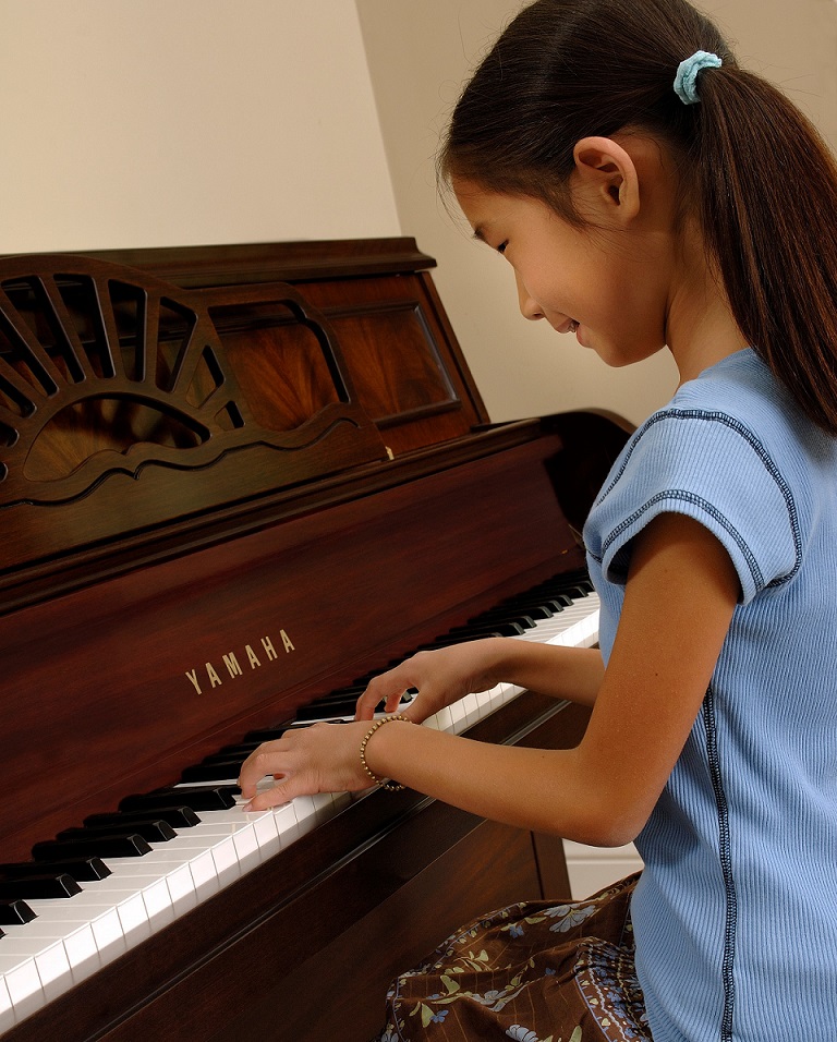 Girl Playing Piano