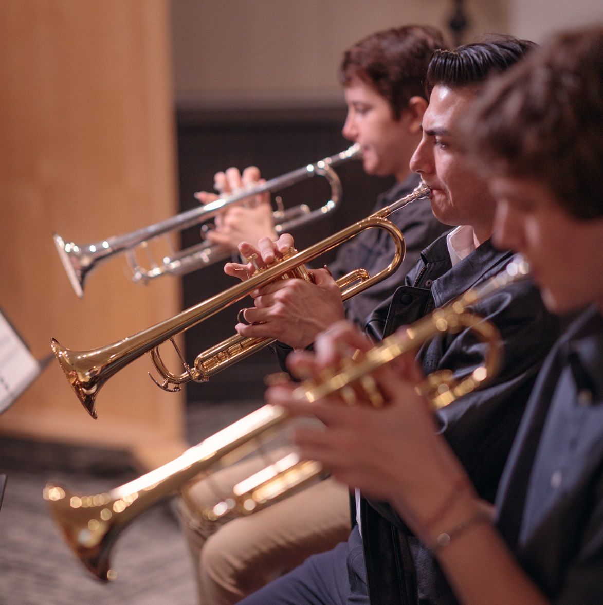 trumpet section