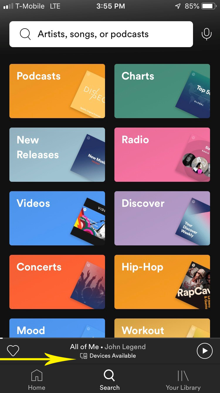 Spotify Select Devices Part 1