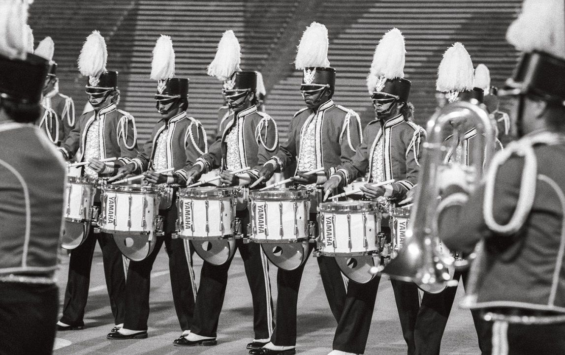 The Blue Devils at the 1986 DCI competition