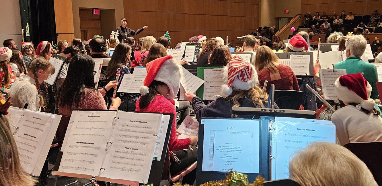 Piccolo Christmas rehearsal