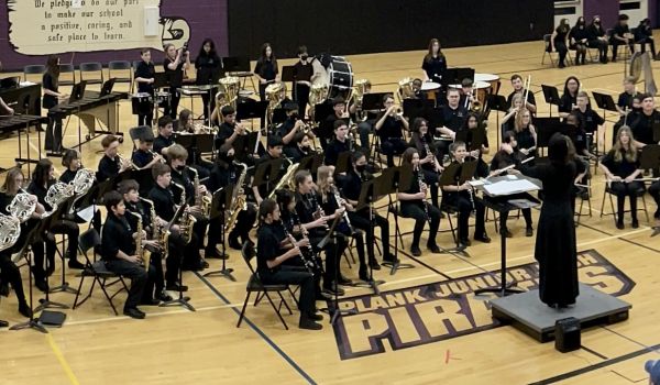 Plank Jr. High School concert