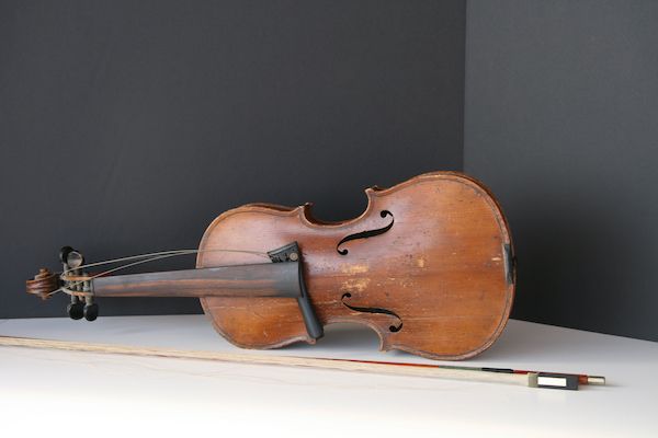 Antique fiddle.