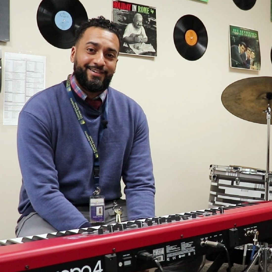 2024 Yamaha "40 Under 40" educator Miguel Hildago