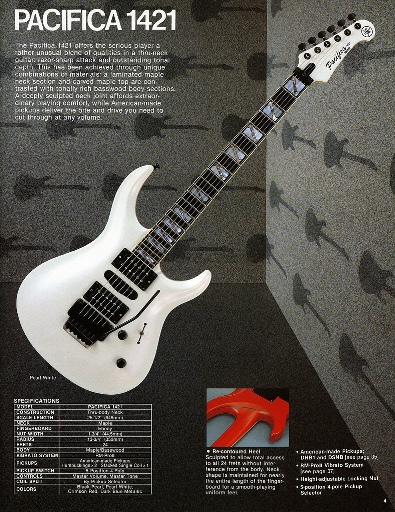 Print advertisement for guitar.