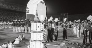 The Blue Devils at the 1986 DCI competition 