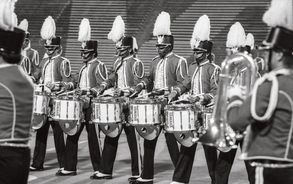 The Blue Devils at the 1986 DCI competition