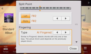 Fingering Mode screenshot