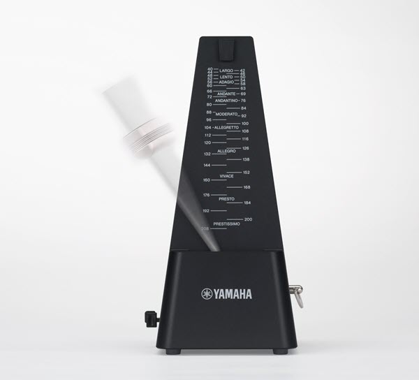 Metronome in motion.