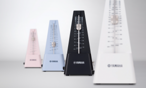 Four metronomes in use.
