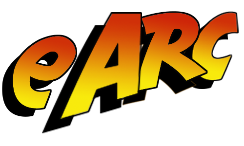 Stylized text that reads "eARC"