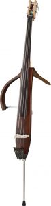 Open bodied upright bass.
