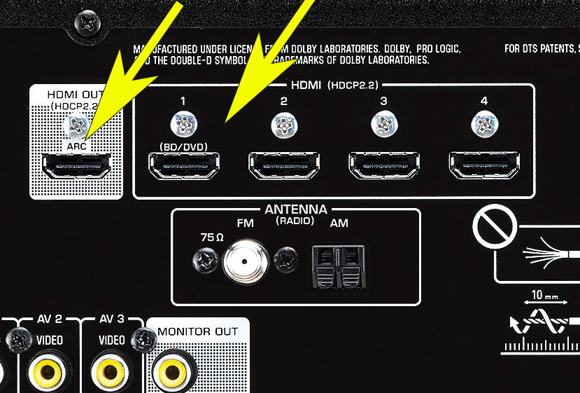 hdmi play sound through tv