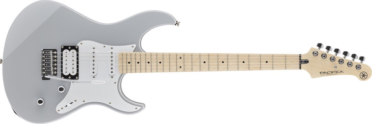 The Yamaha Pacifica 112VM features a maple neck and longer scale length.