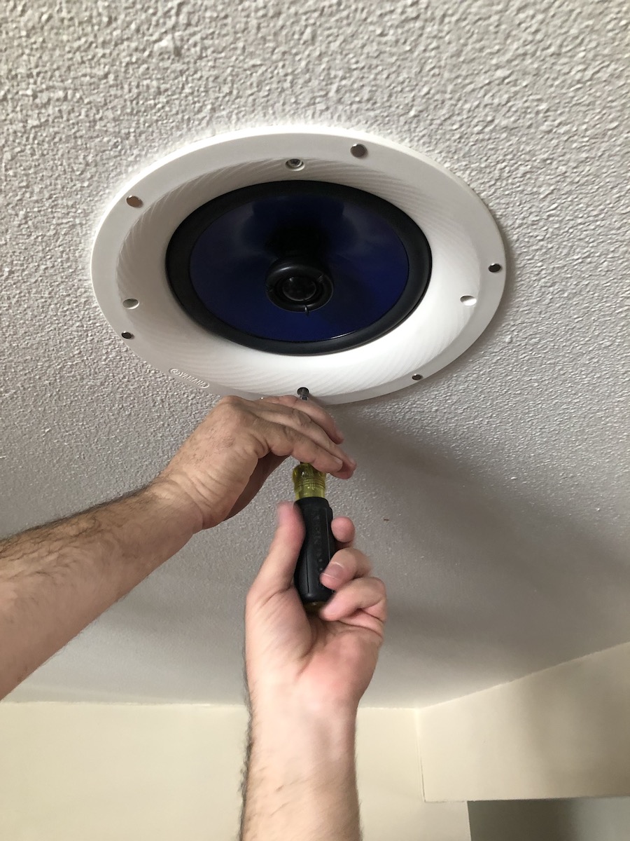 How To Install In Ceiling Speakers