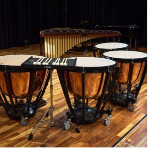 Timpani and Marimba inside room