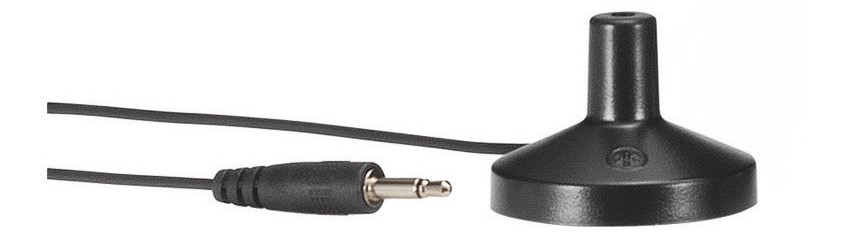 Image of microphone and its cable/connector.