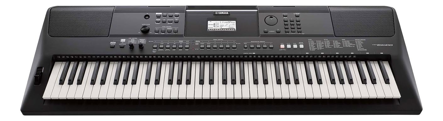 Electronic piano keyboard.