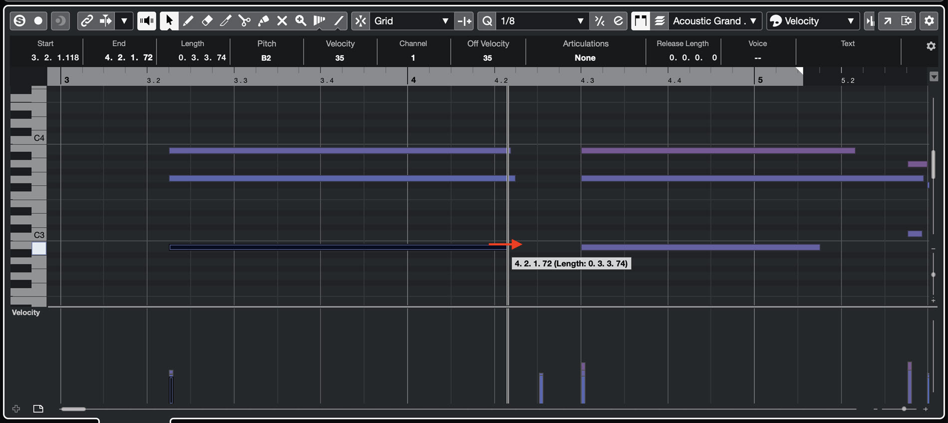 midi editor free lyrics