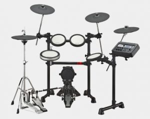 Electronic drum kit.