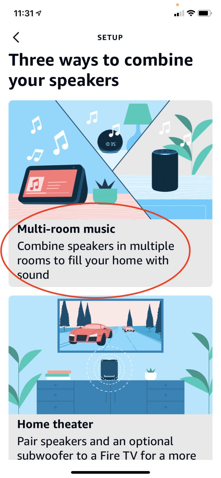 alexa multi room music