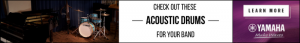 Acoustic drum banner