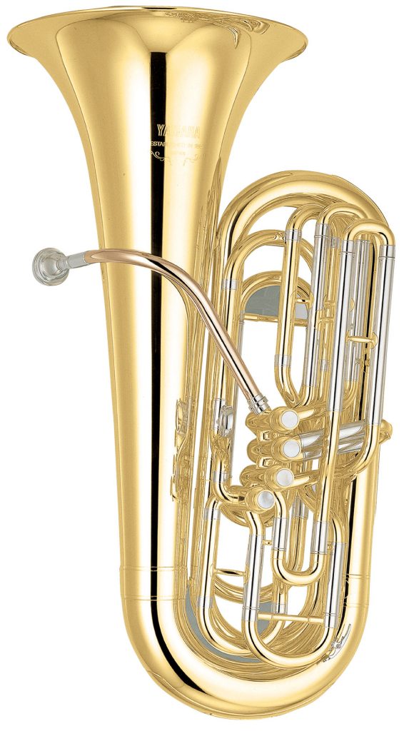 Tuba in brass.