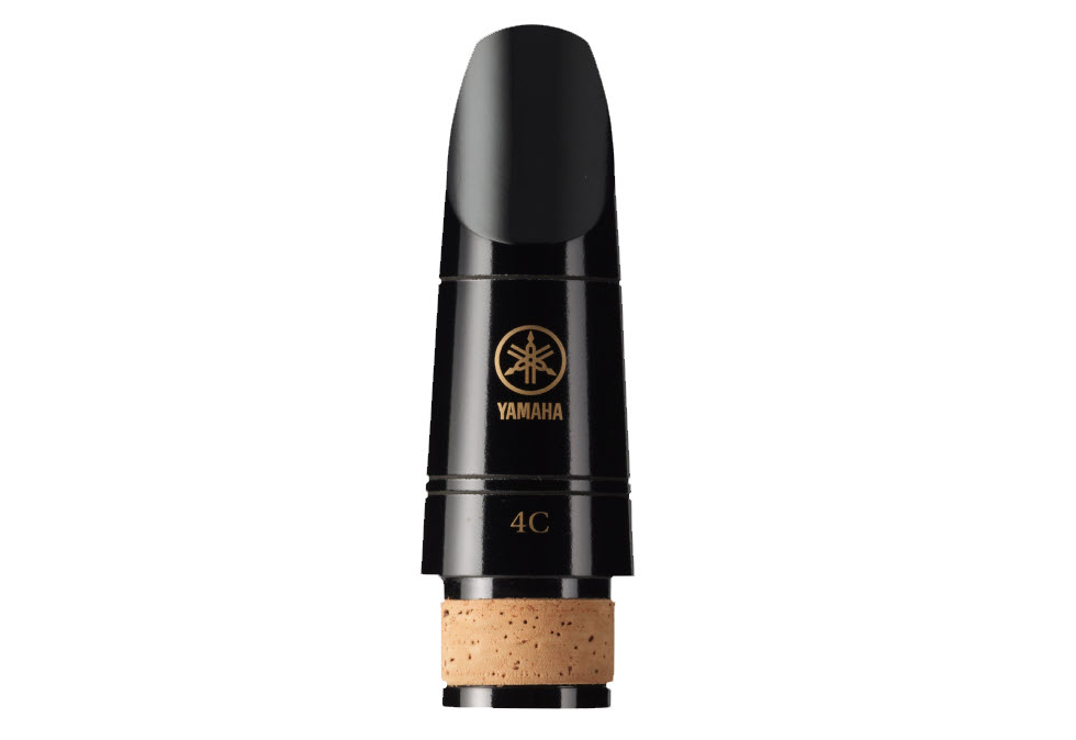 A clarinet mouthpiece.
