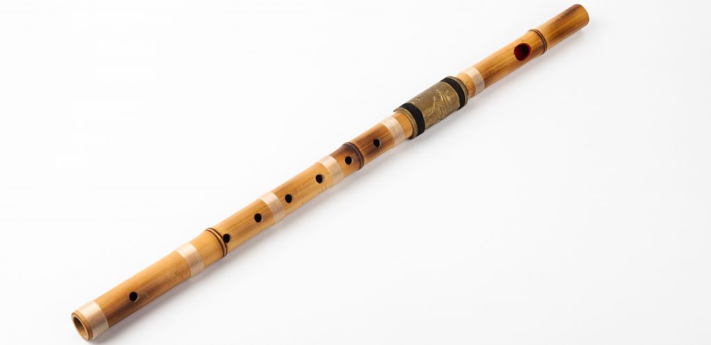 Flute made of bamboo.