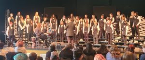 Liberty Middle School choir performance