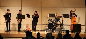 "Oddsemble" performing at the San Elijo Middle School Solo and Ensemble Festival