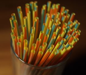 cup of straws