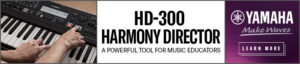 The Yamaha HD-300 Harmony Director is a powerful tool for music educators.