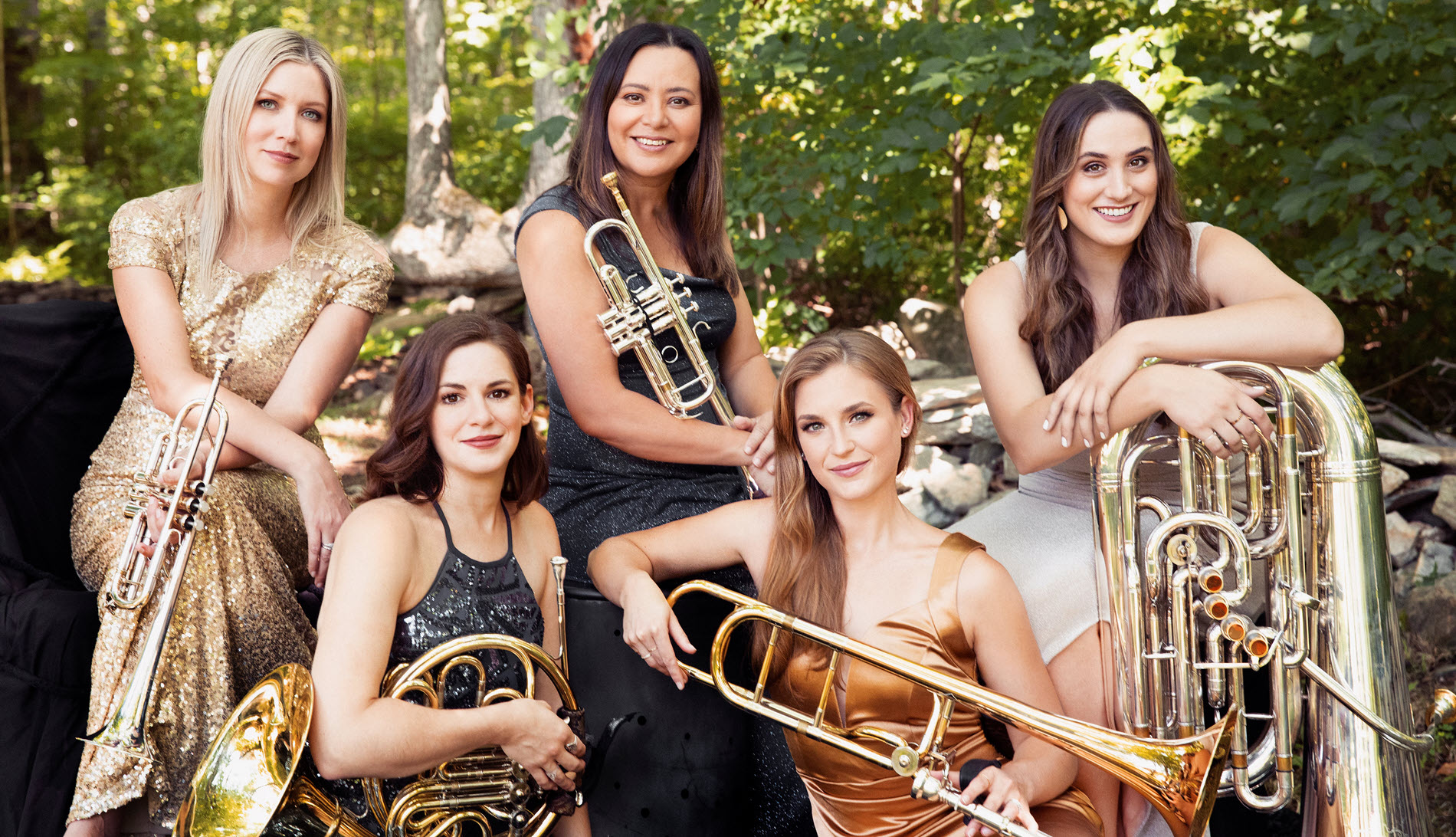 All woman brass quintet.