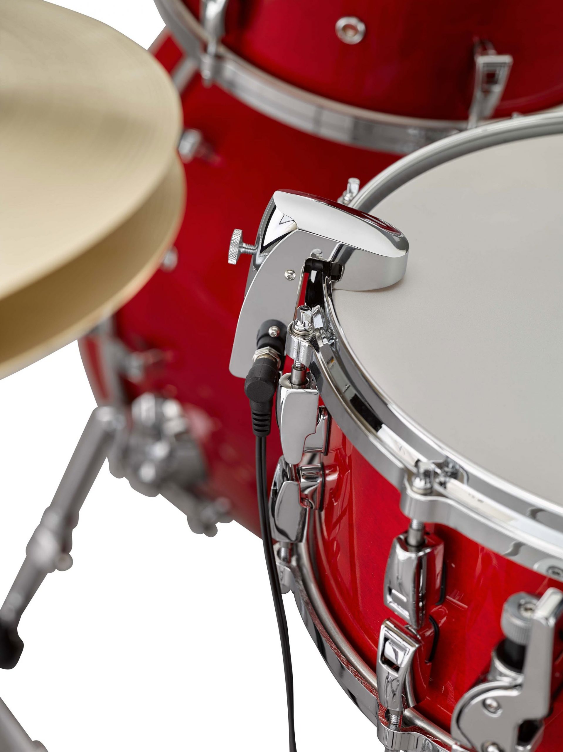Closeup of drums.