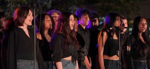 West Covina High School choir performing