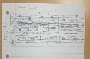 sheet music composition sample
