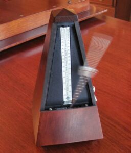 old-fashioned metronome