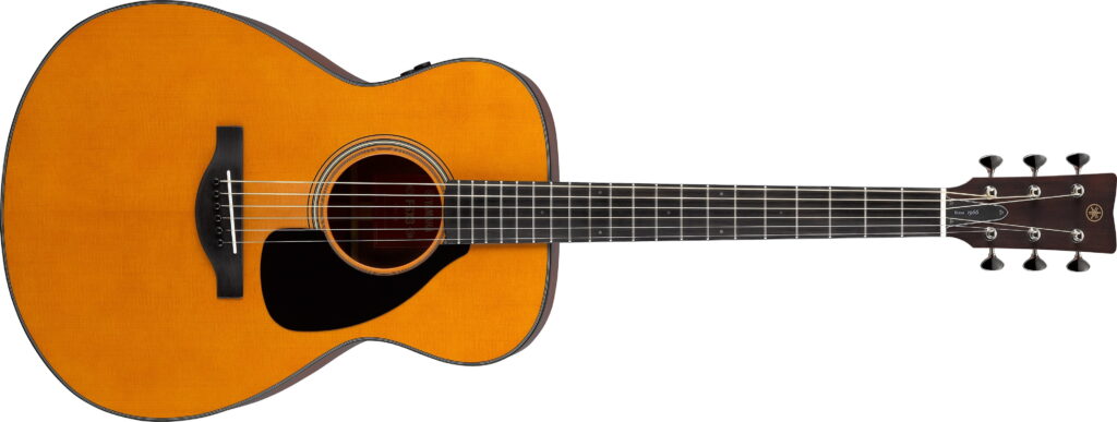 A Yamaha FSX3 acoustic guitar.