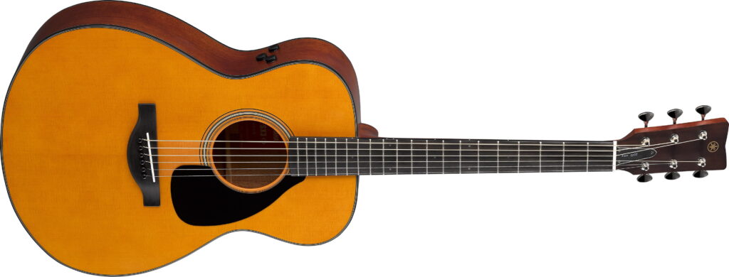 A Yamaha FSX3 acoustic guitar.