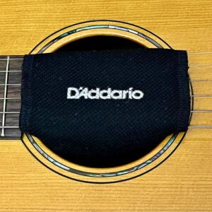 a guitar with humiidipak in the sound hole