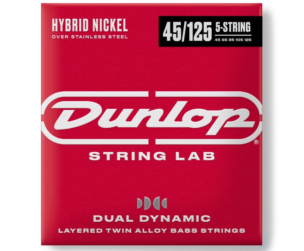 A set of bass strings.