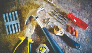 array of tools