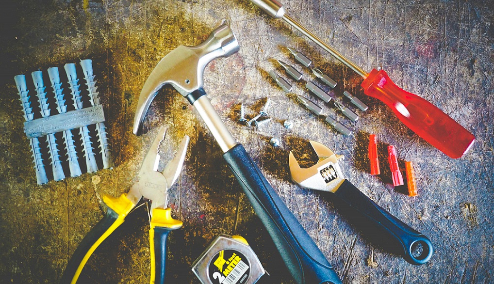 array of tools