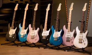 electric guitars