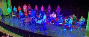 General Music class performs on stage