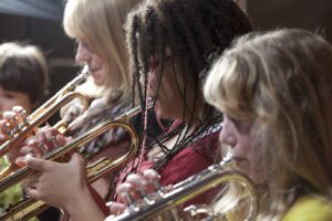 trumpet section